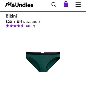 NWT! ME Undies. Pine green. Super soft & comfy! Never opened!